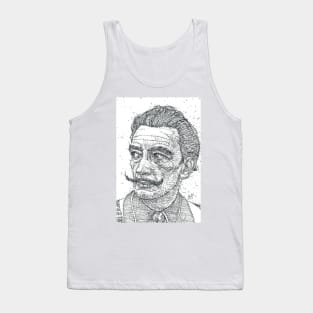 SALVADOR DALI - ink portrait Tank Top